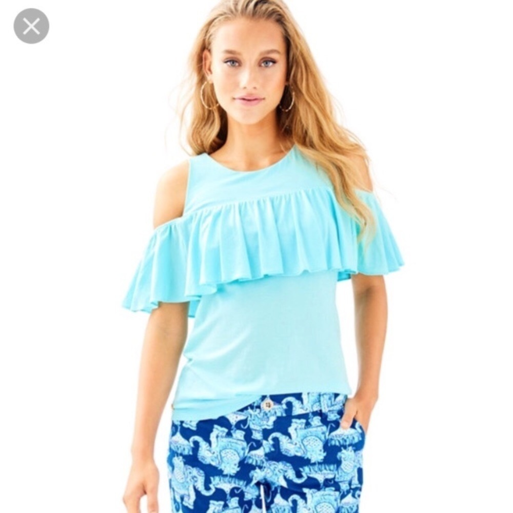 Lilly Pulitzer Lyra Top S4.